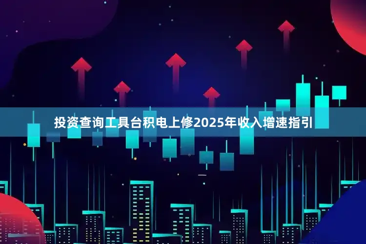 投资查询工具台积电上修2025年收入增速指引